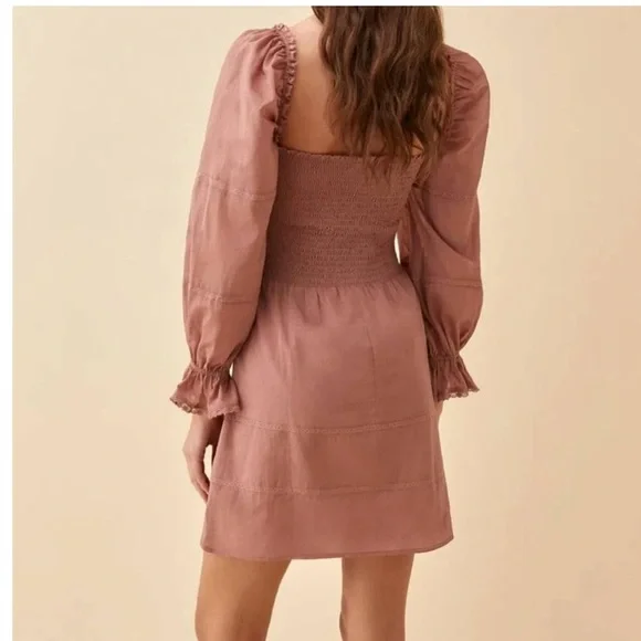 🤩 Reformation Dunes Dress sz4 - Picture 6 of 12